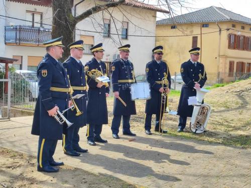 Sekstet pihalnega orkestra Slovenske vojske.
